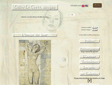 Tablet Screenshot of gilleslecorre.com